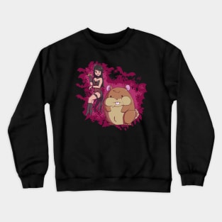 Vamptress And Furbull Crewneck Sweatshirt